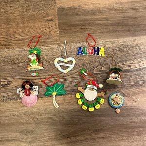 🎄HOLIDAY SALE! 
Hawaiian Christmas Ornaments